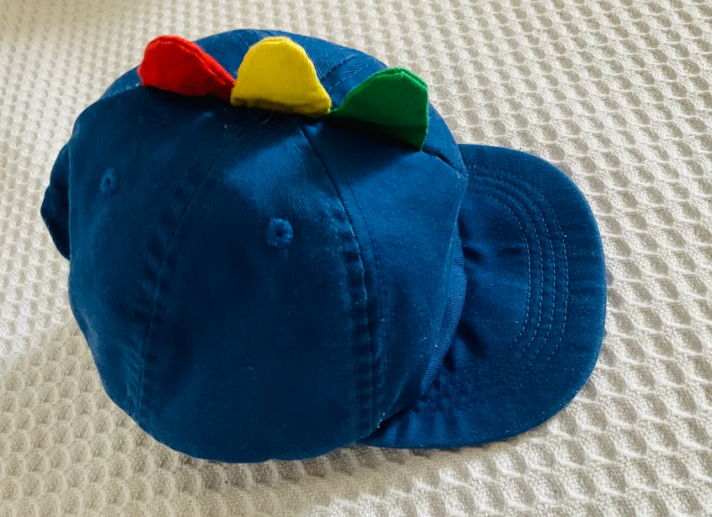 Baby Dinosaur Cap Royal Blue Size 12/18 months - 45 cm – photo 4